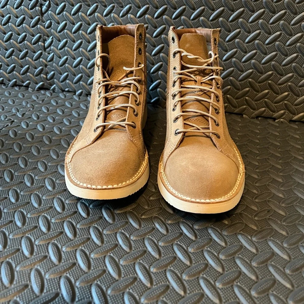 UGG Men's Suede Lace-Up Boots in Chestnut Brown